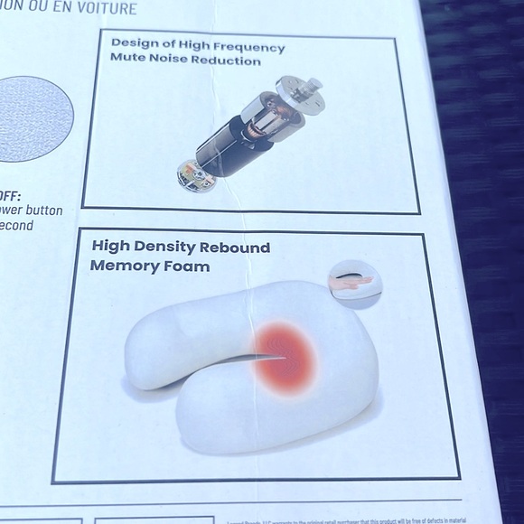 TRAKK WIRELESS MASSAGE TRAVEL PILLOW - Picture 12 of 13